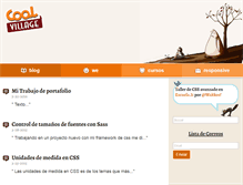 Tablet Screenshot of coolvillage.es